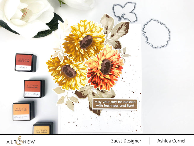 Photocentric Clear Stamps Sunflower Daisy Stamp Set