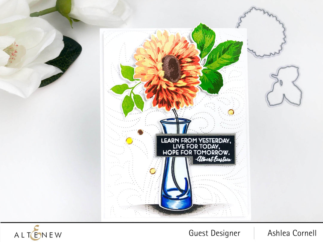 Photocentric Clear Stamps Sunflower Daisy Stamp Set