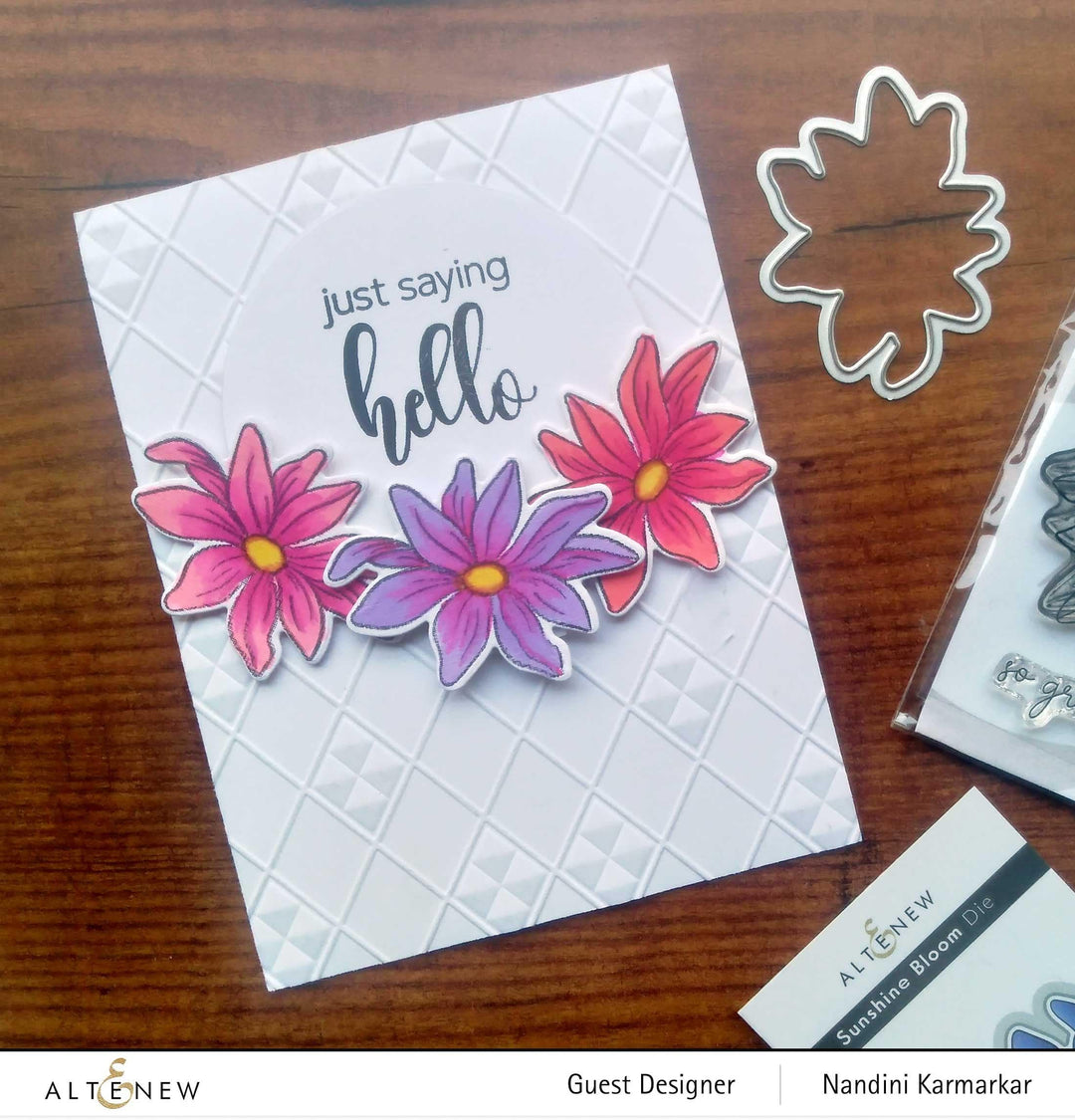 Photocentric Clear Stamps Sunshine Bloom Stamp Set