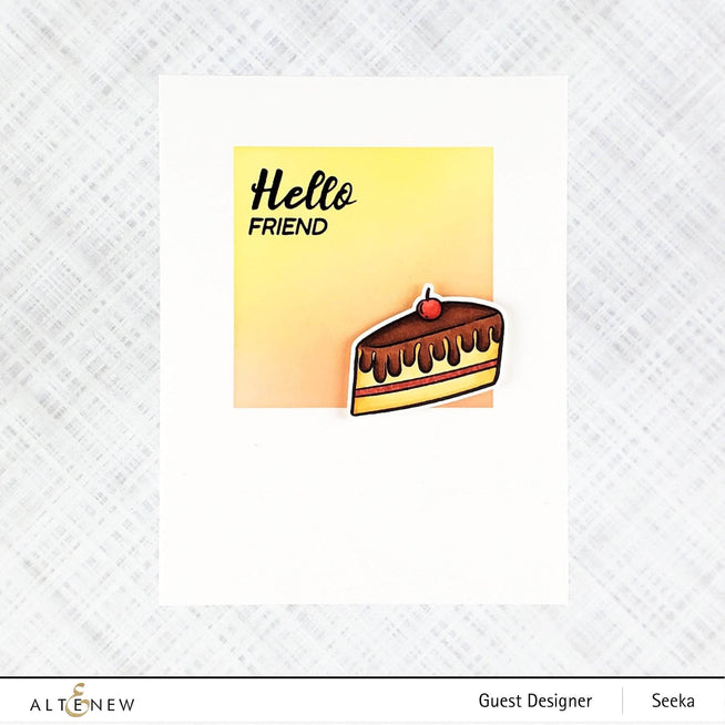Photocentric Clear Stamps Sweet Cake Stamp Set