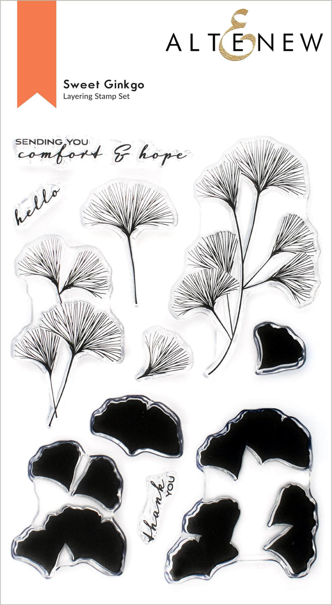 Photocentric Clear Stamps Sweet Ginkgo Stamp Set