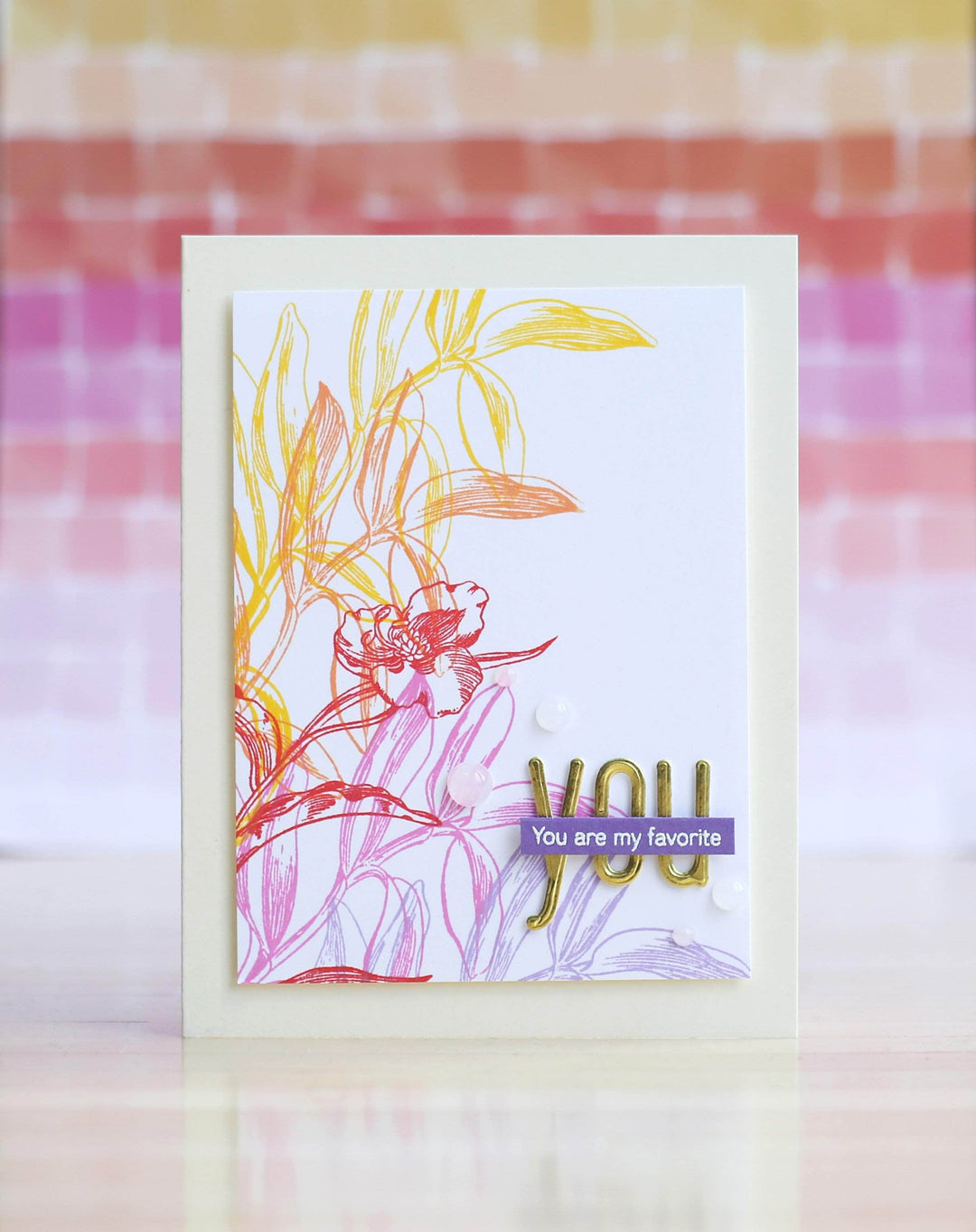 Photocentric Clear Stamps Tall Foliage Stamp Set