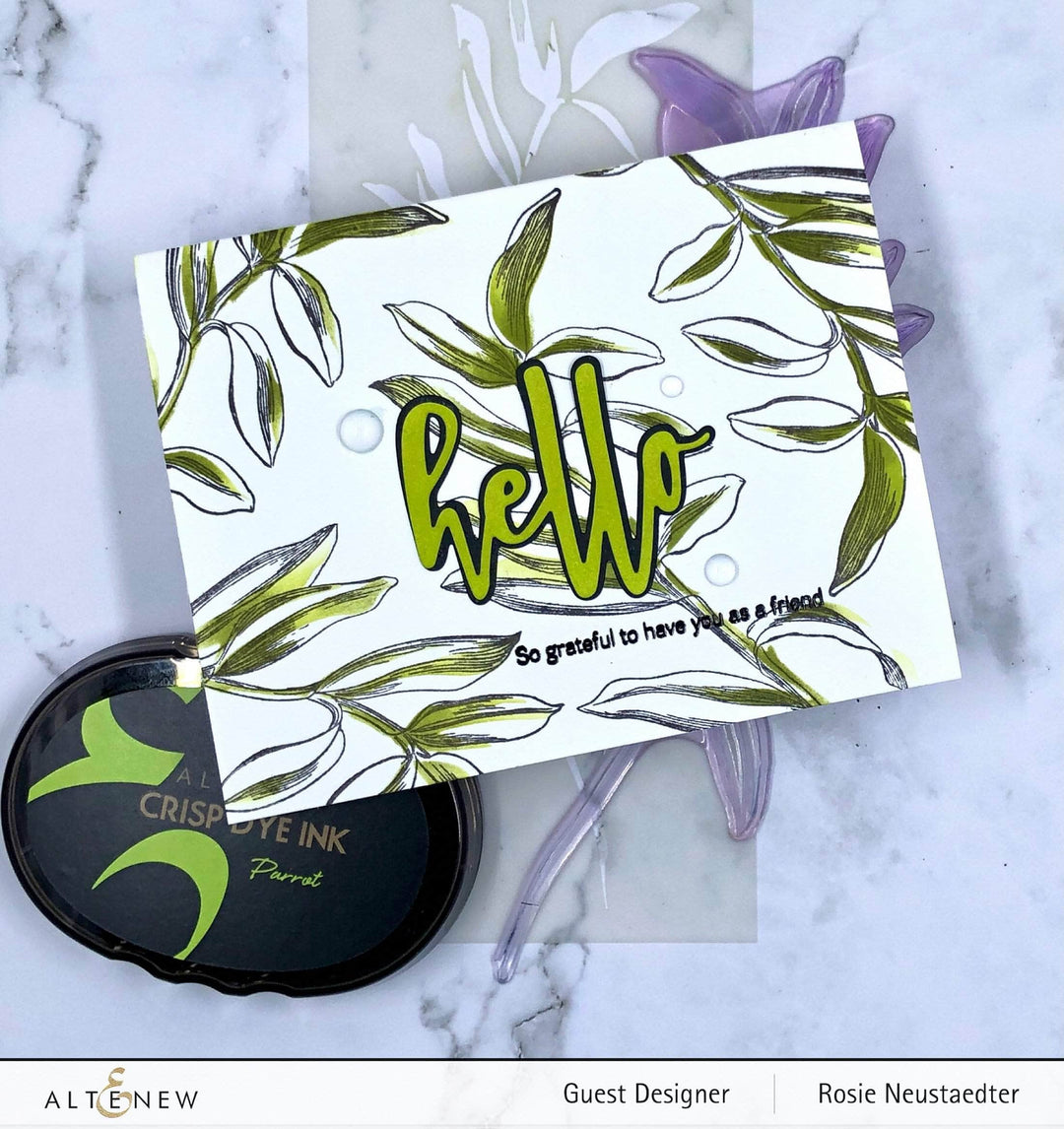 Photocentric Clear Stamps Tall Foliage Stamp Set