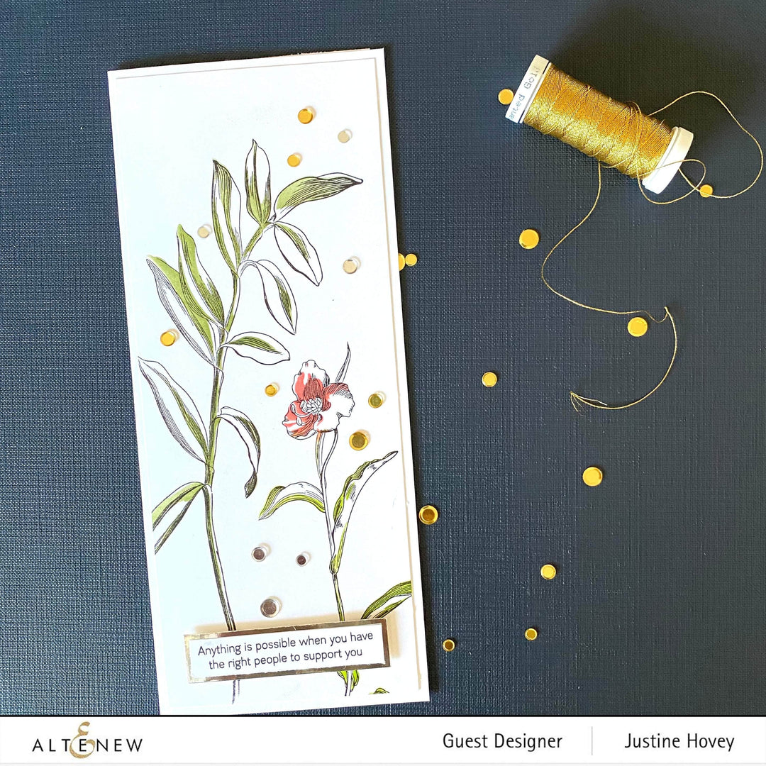 Photocentric Clear Stamps Tall Foliage Stamp Set