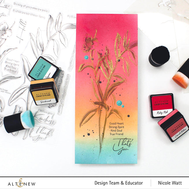 Photocentric Clear Stamps Tall Foliage Stamp Set