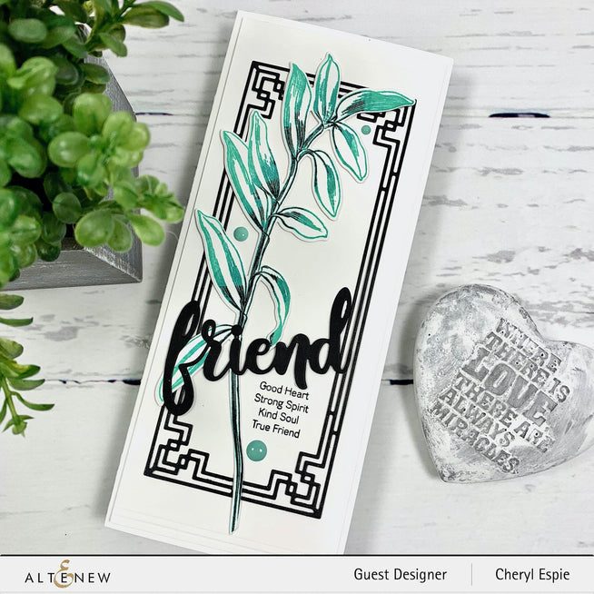 Photocentric Clear Stamps Tall Foliage Stamp Set
