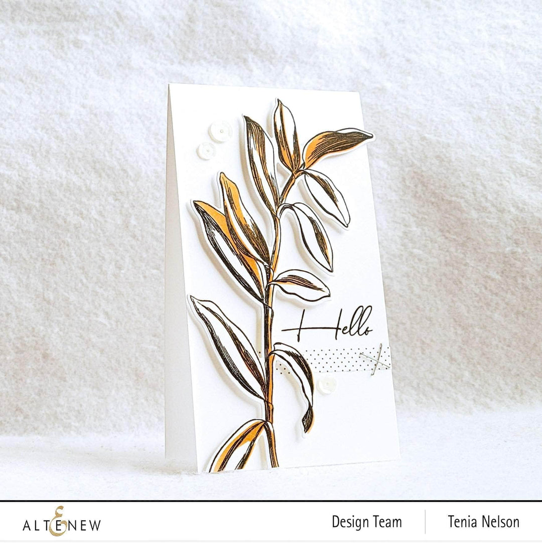 Photocentric Clear Stamps Tall Foliage Stamp Set