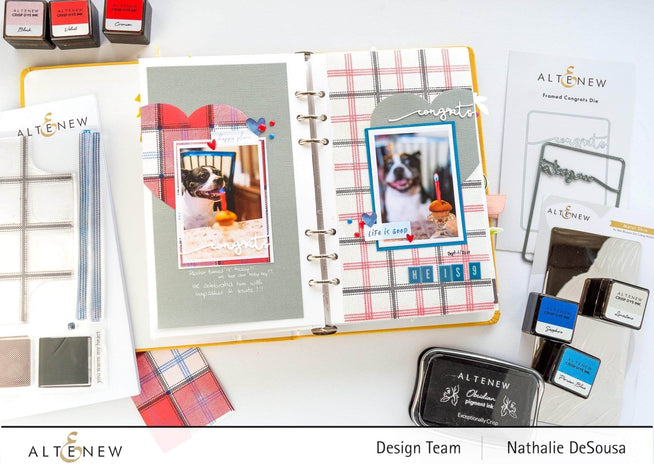 Photocentric Clear Stamps Tartan Stamp Set