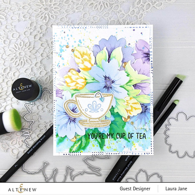 Photocentric Clear Stamps Tea for Two Stamp Set