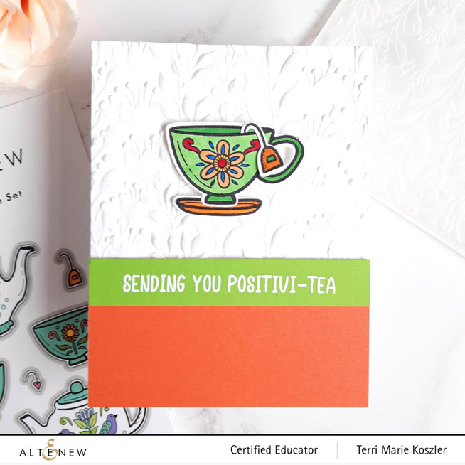 Photocentric Clear Stamps Tea for Two Stamp Set