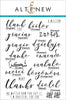 Photocentric Clear Stamps Thanks Around the World Stamp Set