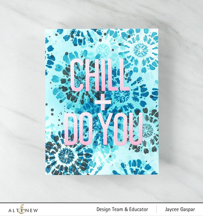 Photocentric Clear Stamps Tie Dye Motifs Stamp Set