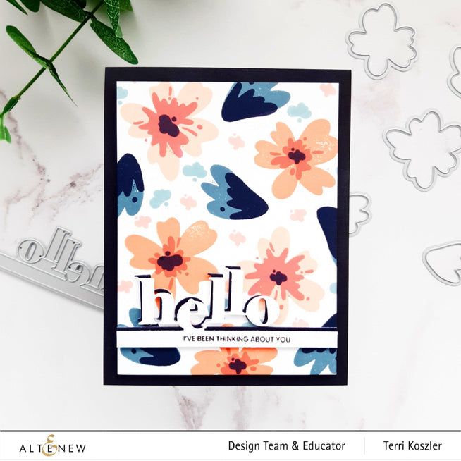 Photocentric Clear Stamps Tiny Sentiments: Hello Stamp Set