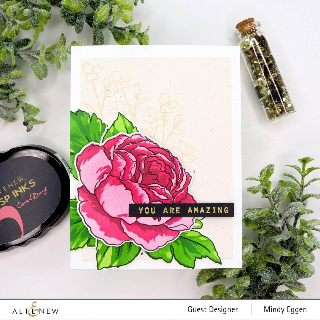 Photocentric Clear Stamps Tranquility Rose Stamp Set