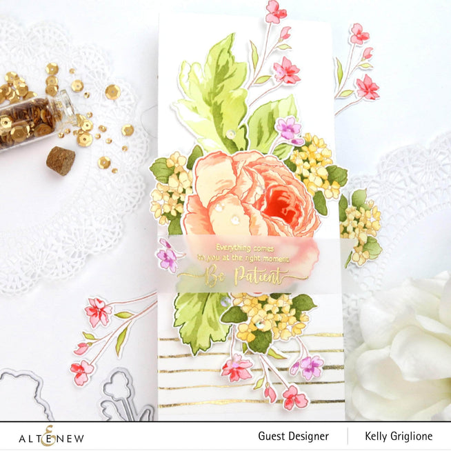 Photocentric Clear Stamps Tranquility Rose Stamp Set