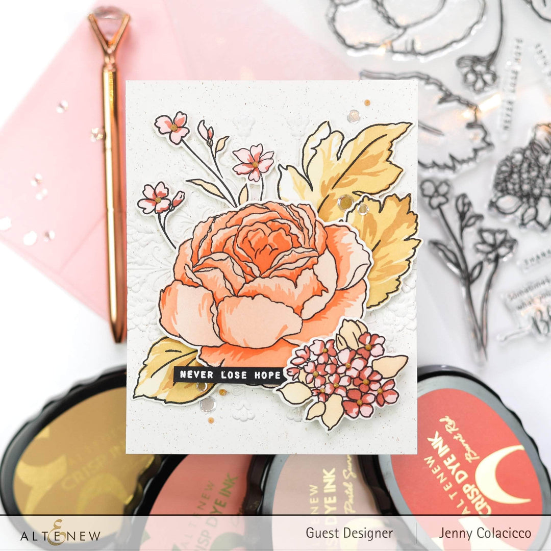Photocentric Clear Stamps Tranquility Rose Stamp Set