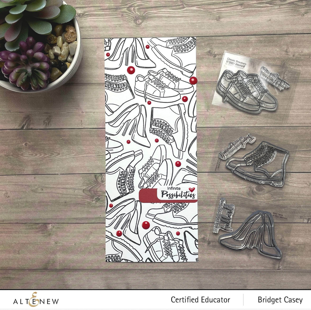 Photocentric Clear Stamps Travel Boots Stamp Set