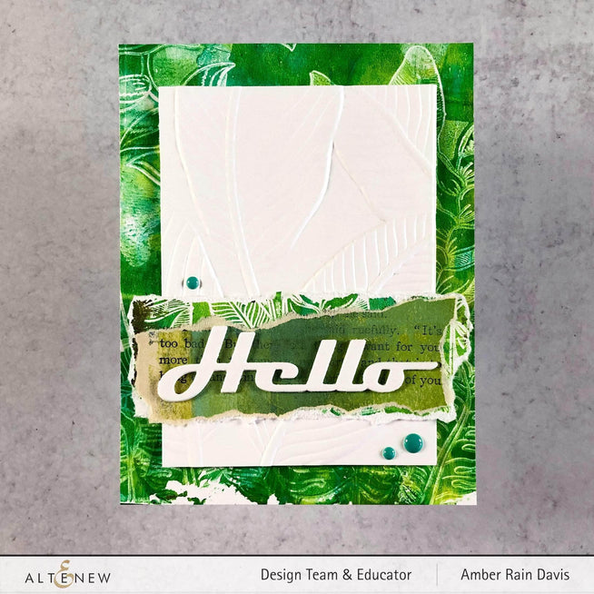 Photocentric Clear Stamps Tropical Jungle Stamp Set