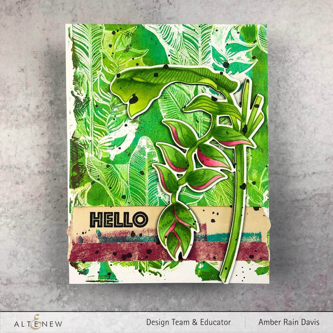 Photocentric Clear Stamps Tropical Jungle Stamp Set