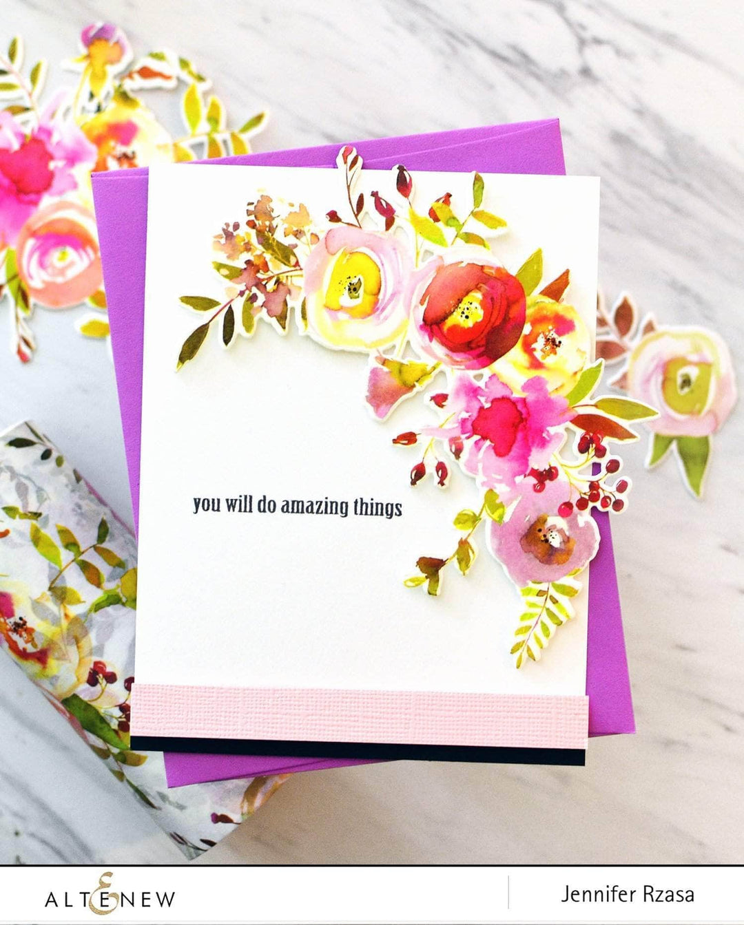 Photocentric Clear Stamps Watercolor Halftone Stamp Set