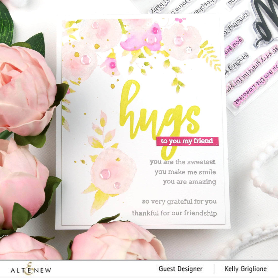 Photocentric Clear Stamps Watercolor Halftone Stamp Set