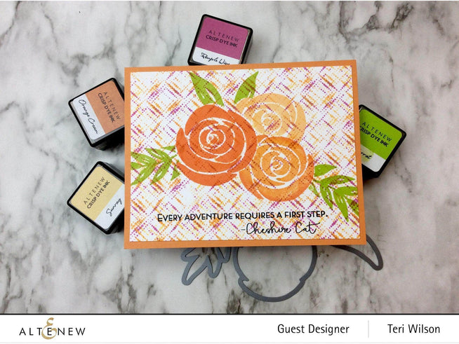 Photocentric Clear Stamps Watercolor Roses Stamp Set