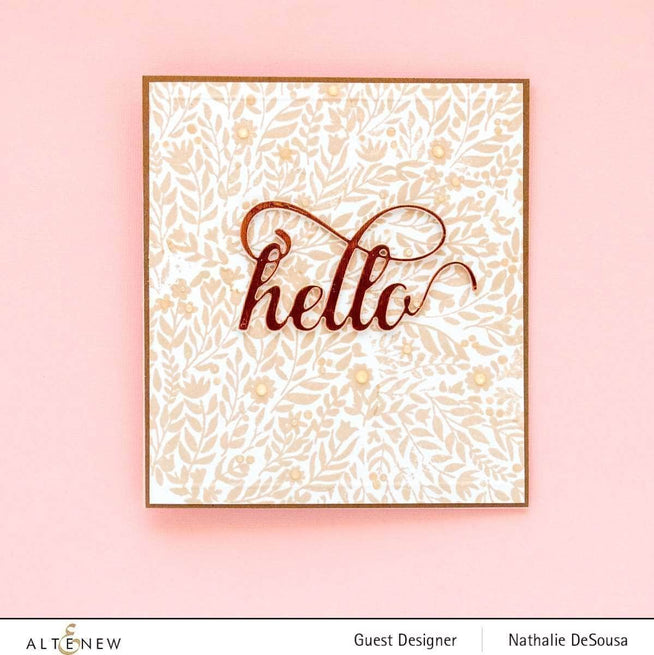 Photocentric Clear Stamps Welcome Home Stamp Set