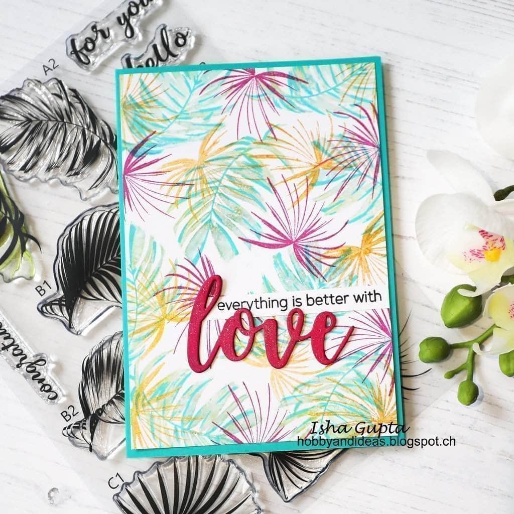 Photocentric Clear Stamps Wild Ferns Stamp Set