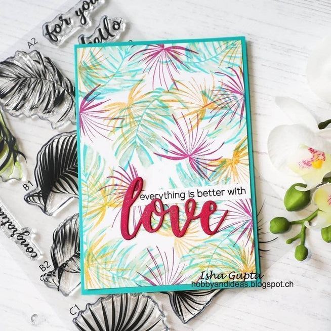 Photocentric Clear Stamps Wild Ferns Stamp Set