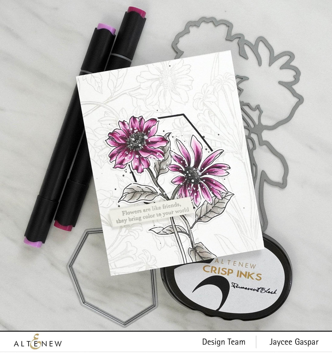 Photocentric Clear Stamps Wild Flora Stamp Set