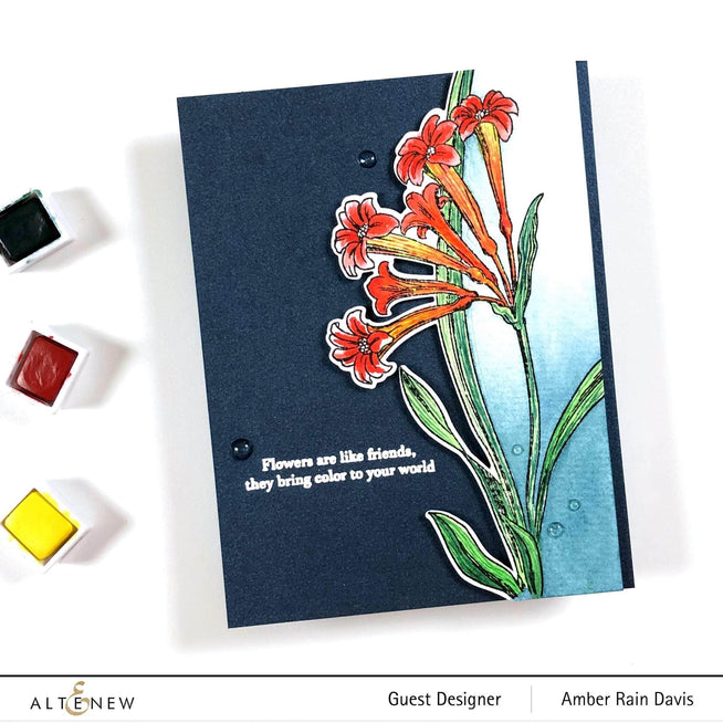 Photocentric Clear Stamps Wild Flora Stamp Set