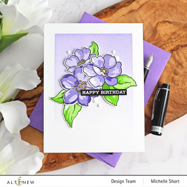Photocentric Clear Stamps Wispy Joy Stamp Set