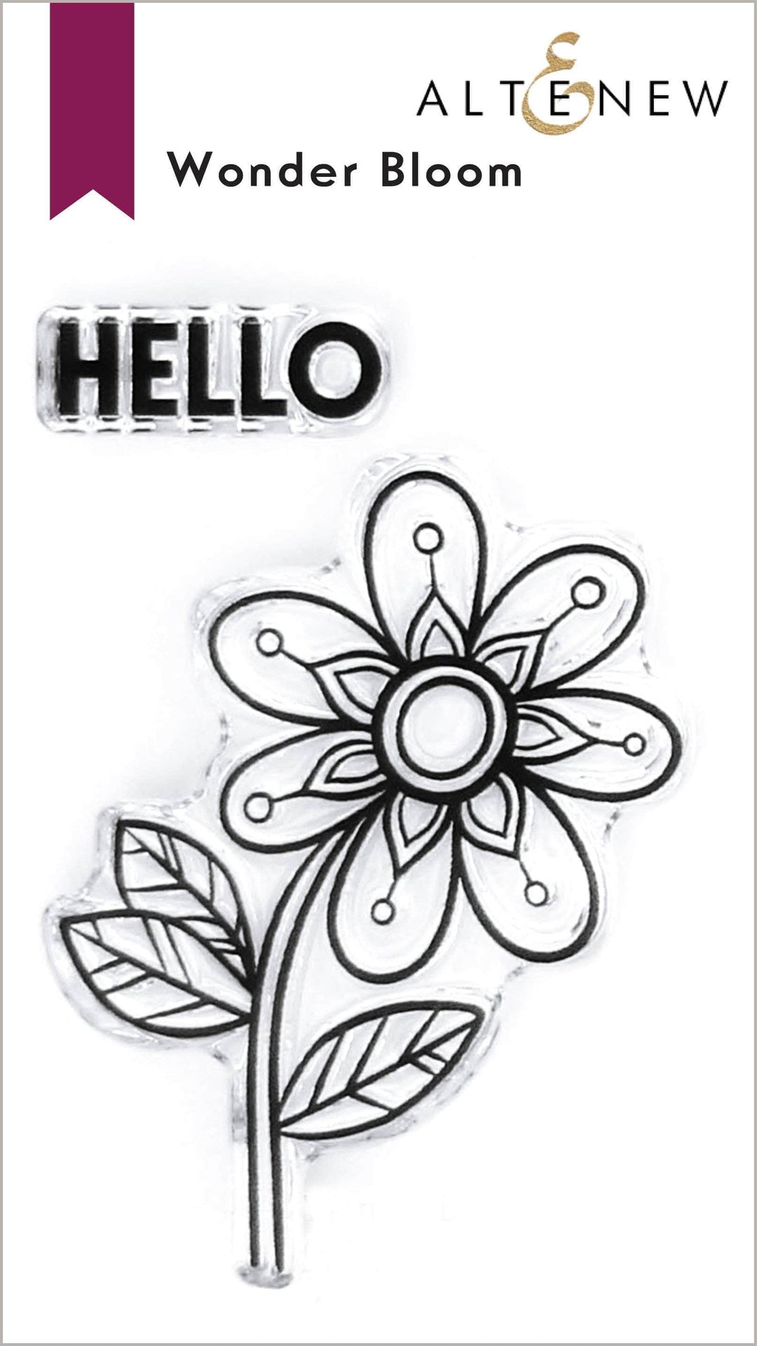 Photocentric Clear Stamps Wonder Bloom Stamp Set