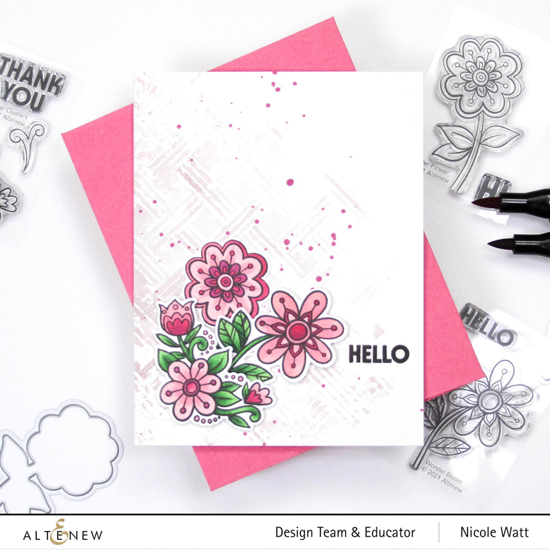 Photocentric Clear Stamps Wonder Bloom Stamp Set