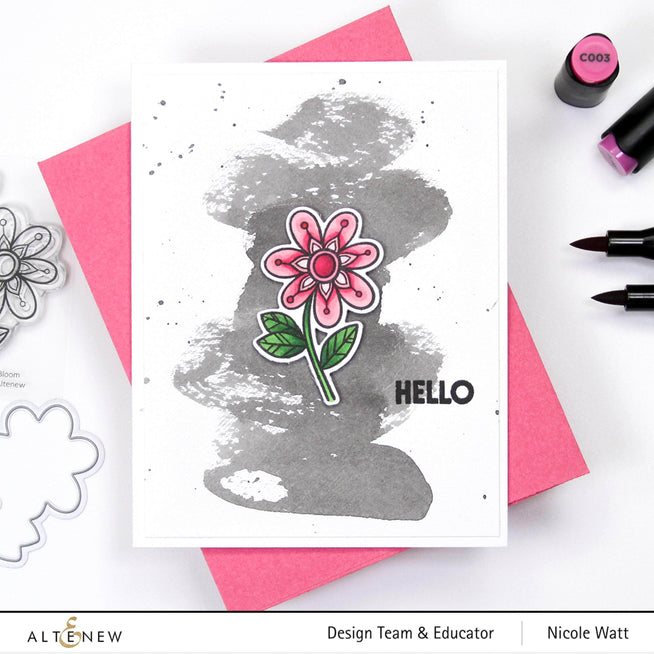 Photocentric Clear Stamps Wonder Bloom Stamp Set
