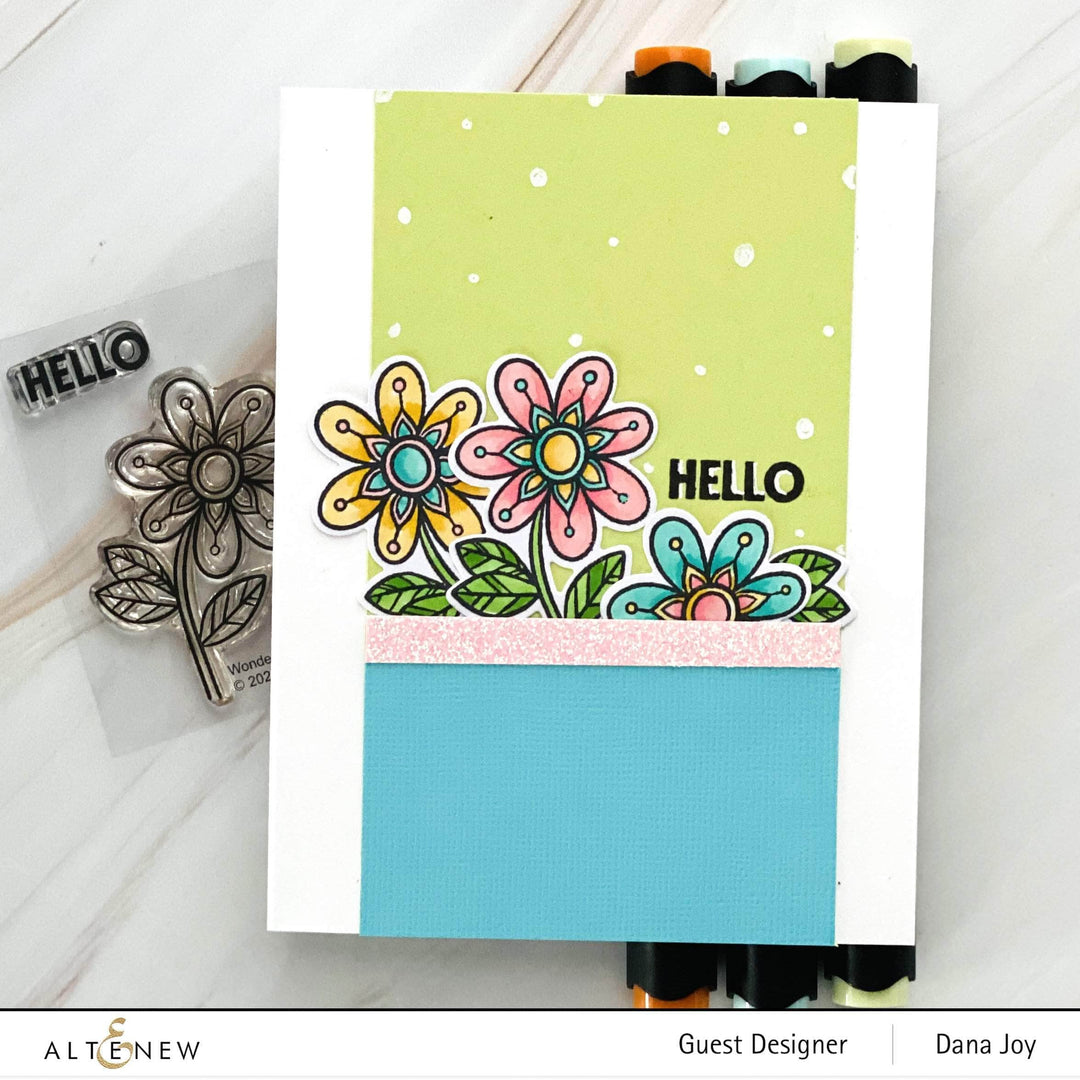 Photocentric Clear Stamps Wonder Bloom Stamp Set