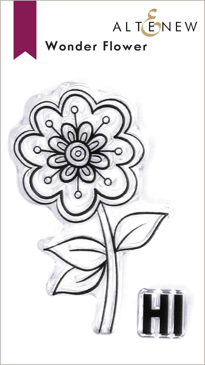 Photocentric Clear Stamps Wonder Flower Stamp Set
