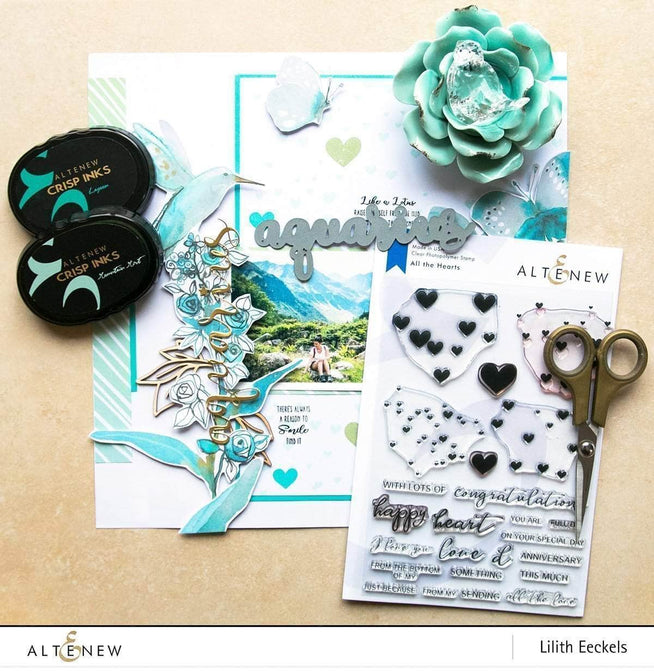 Photocentric Clear Stamps All the Hearts Stamp Set