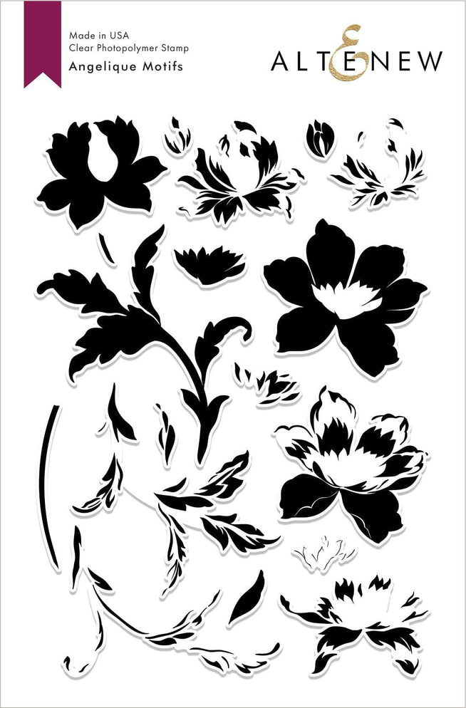 Photocentric Clear Stamps Angelique Motifs Stamp Set