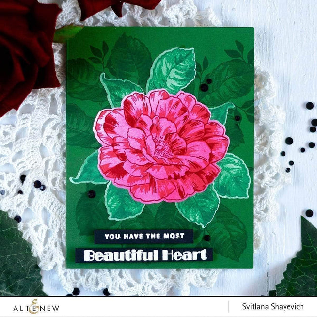 Photocentric Clear Stamps Beautiful Heart Stamp Set