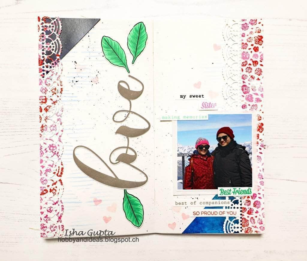 Photocentric Clear Stamps Bed of Roses Stamp Set