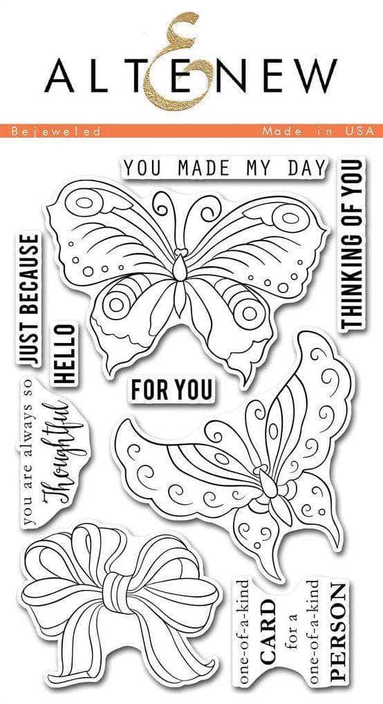Altenew Clear Stamps Z - Bejeweled Stamp Set