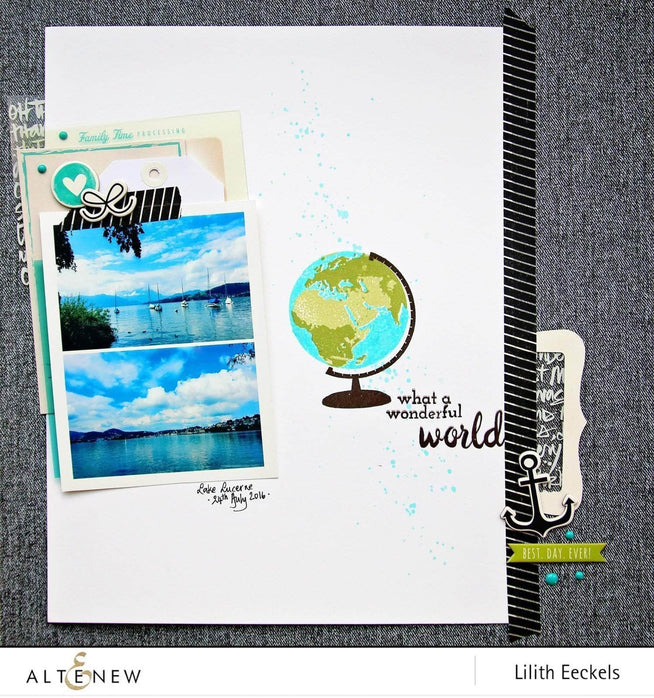 Photocentric Clear Stamps Big World Stamp Set