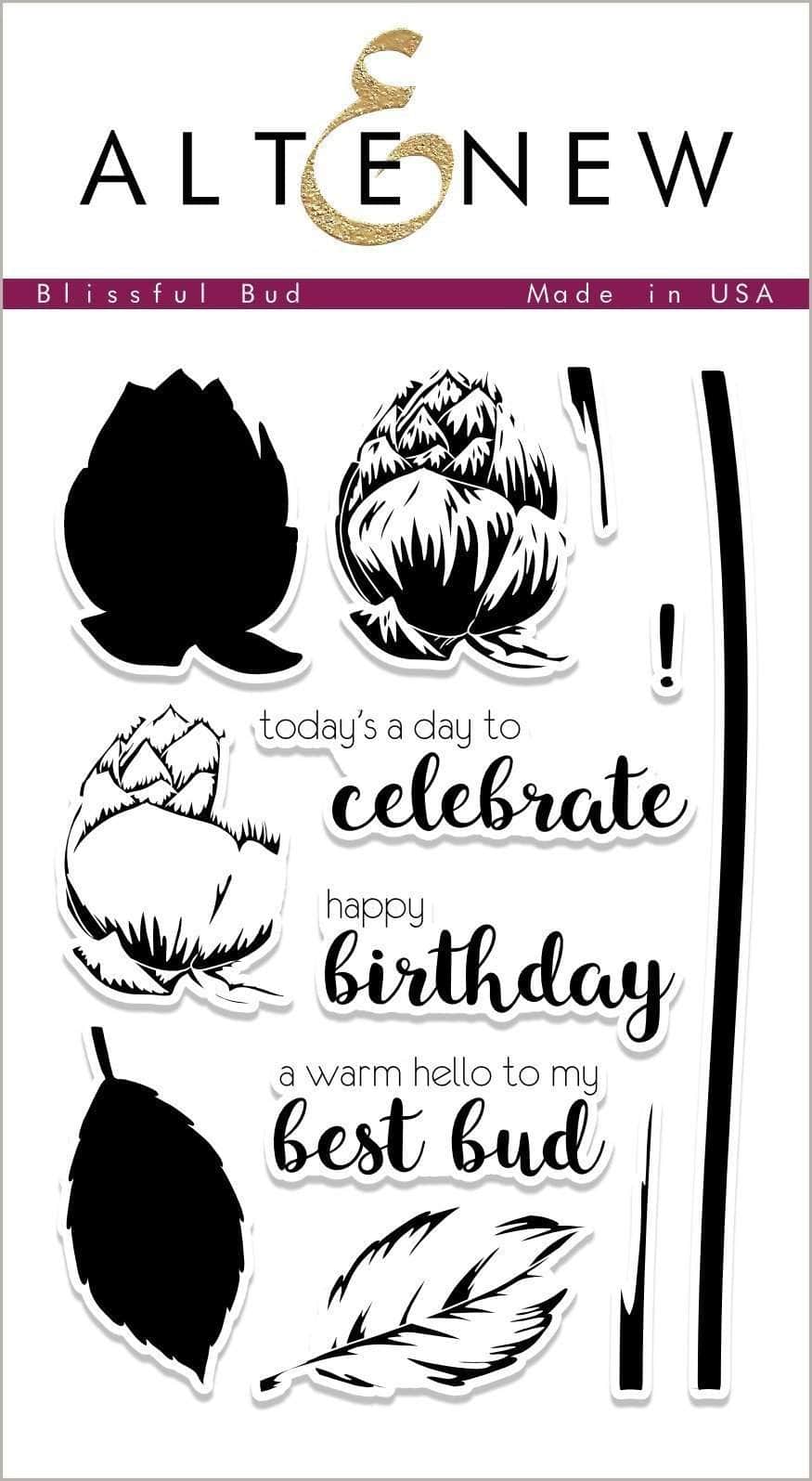 Photocentric Clear Stamps Blissful Bud Stamp Set