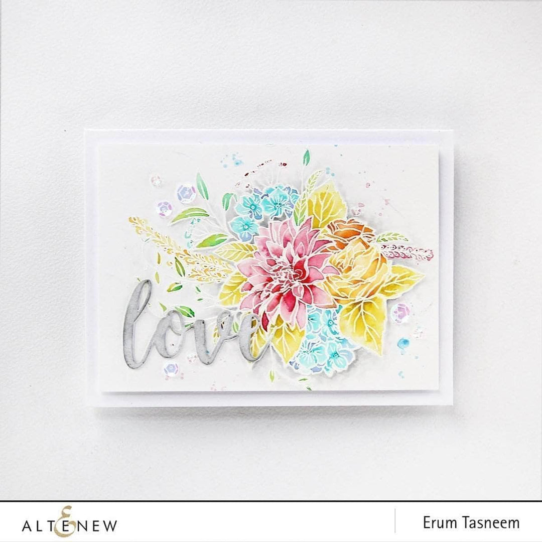 Photocentric Clear Stamps Blooming Bouquet Stamp Set