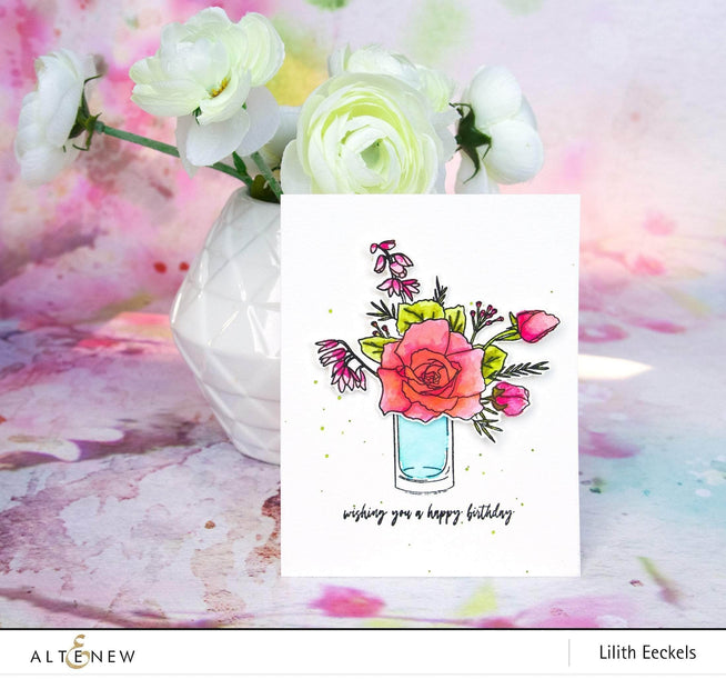 Photocentric Clear Stamps Breezy Bouquet Stamp Set