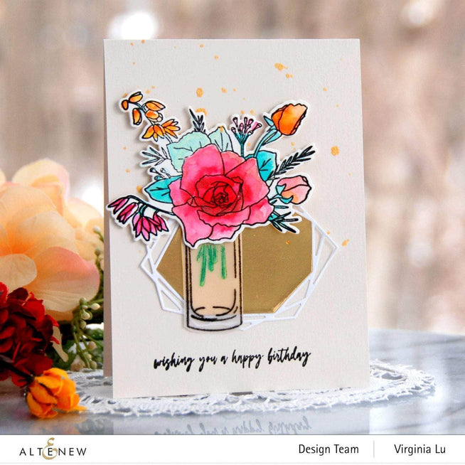 Photocentric Clear Stamps Breezy Bouquet Stamp Set