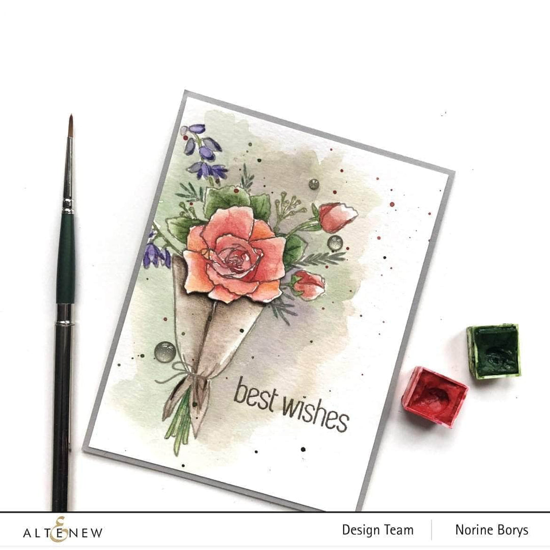 Photocentric Clear Stamps Breezy Bouquet Stamp Set