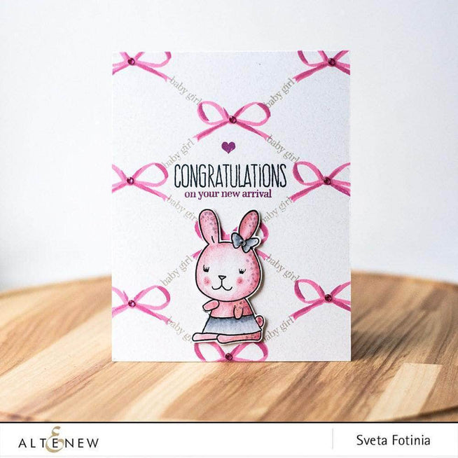 Altenew Clear Stamps Z - Bunny Love Stamp Set