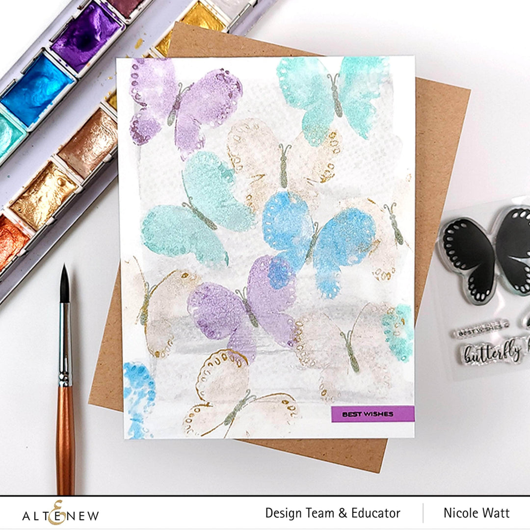 Photocentric Clear Stamps Butterfly Kisses Stamp Set